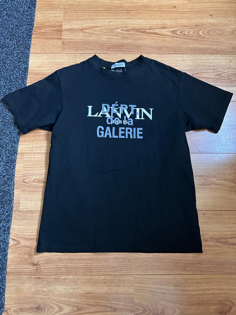 Lanvin X Gallery Dept. T-shirt - Maat S - Nieuw, Kleding | Heren, Ophalen of Verzenden, Nieuw, Maat 46 (S) of kleiner, Zwart