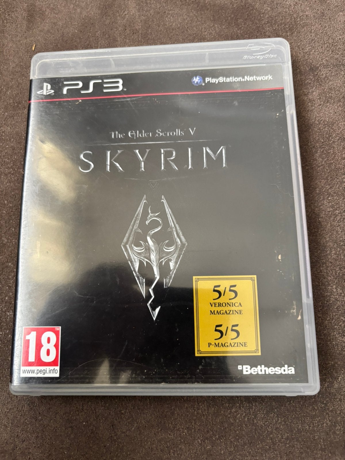 PlayStation 3 - The Elder Scrolls V Skyrim, Vanaf 18 jaar, 1 speler, Ophalen of Verzenden, Zo goed als nieuw