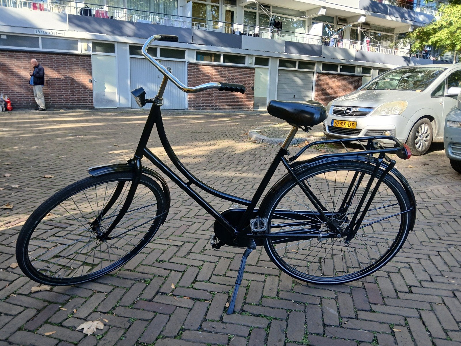 Dames of Heren.stads ( Oma) fiets te koop.28inc, 53 tot 56 cm, Ophalen of Verzenden, Gebruikt, Overige merken
