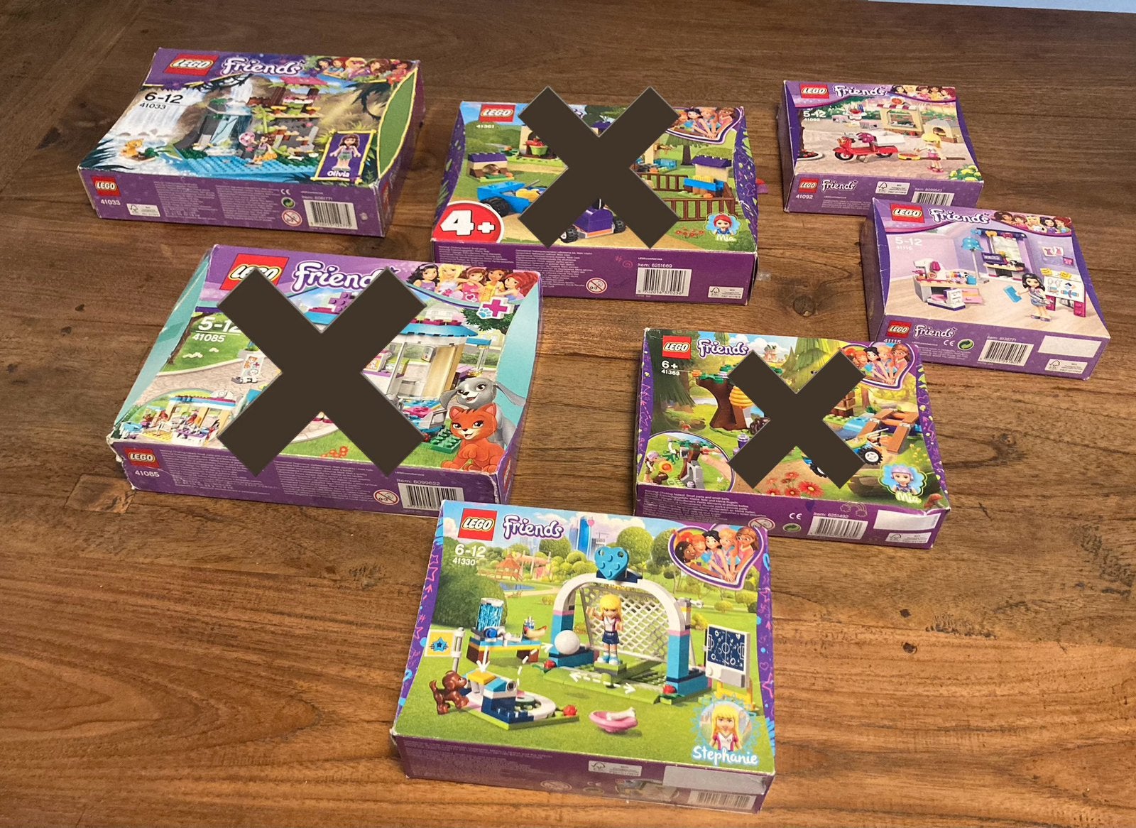 LEGO Friends Sets - Diverse Collectie (7 stuks), Ophalen of Verzenden, Gebruikt, Overige merken