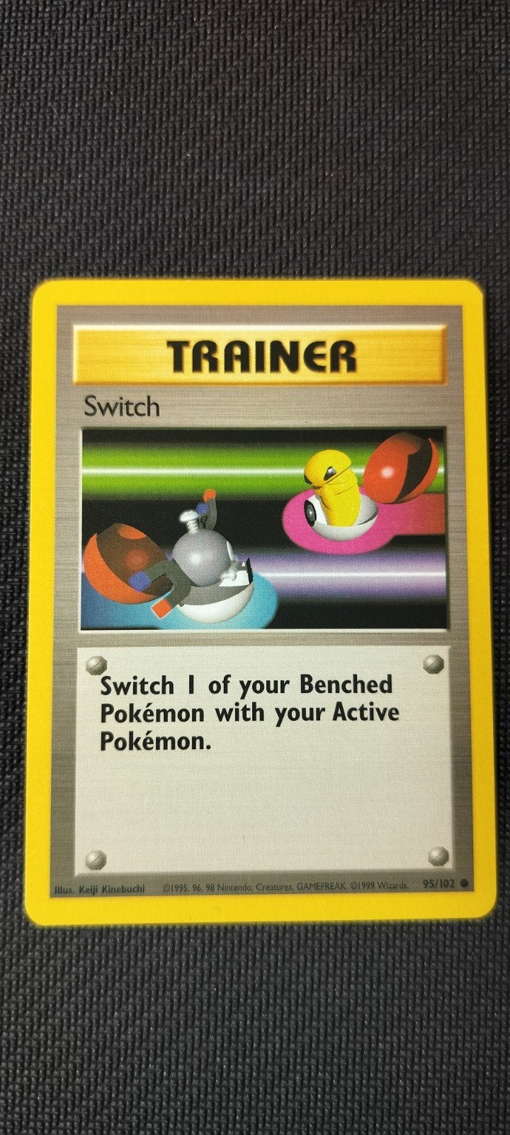 1999 base set switch nm, Ophalen of Verzenden, Zo goed als nieuw, Losse kaart