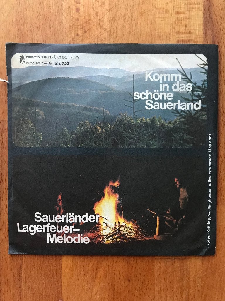 Komm in das schöne Sauerland /Sauerländer Lagerfeuer-Melodie, Gebruikt, Verzenden, 7 inch, Schlager