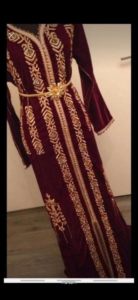 Nieuwe Marokkaanse Kaftan Jurk - Maat M/L, Kleding | Dames, Gelegenheidskleding, Galajurk, Paars, Nieuw, Ophalen
