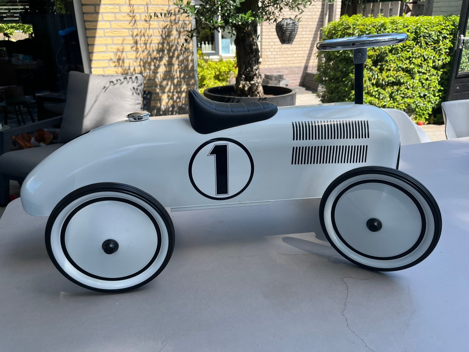 Retro loopauto, Ophalen, Gebruikt