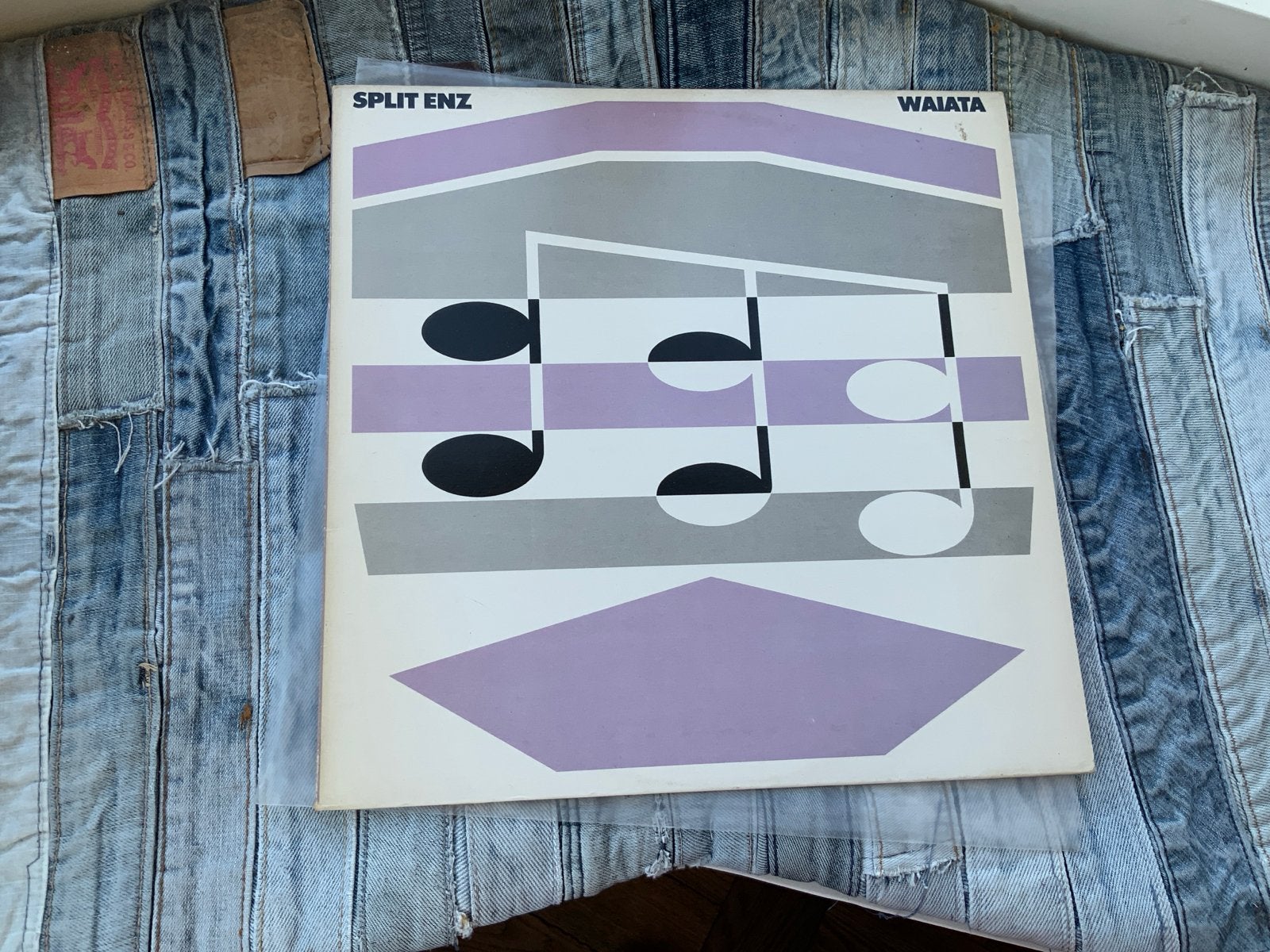 Split Enz - Waiata LP (1981) - Pop/New Wave Vinyl, LP, Gebruikt, Pop, Ophalen of Verzenden