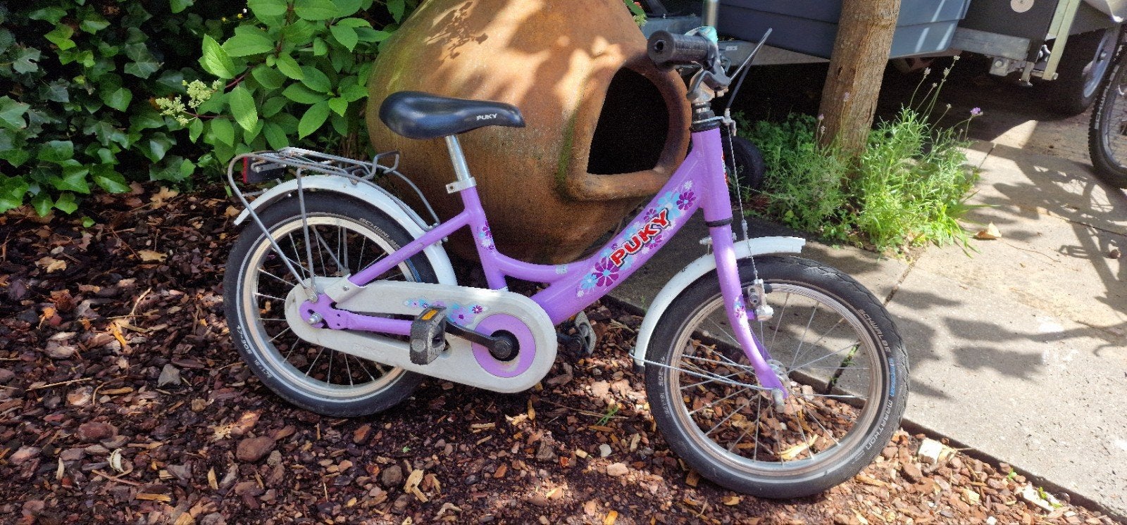 Puky meisjesfiets 16 inch, Ophalen, Terugtraprem, Puky, 16 tot 20 inch