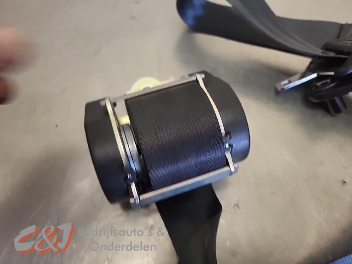 Veiligheidsgordel rechts-voor van een Renault Kangoo, Gebruikt, -, Renault, -