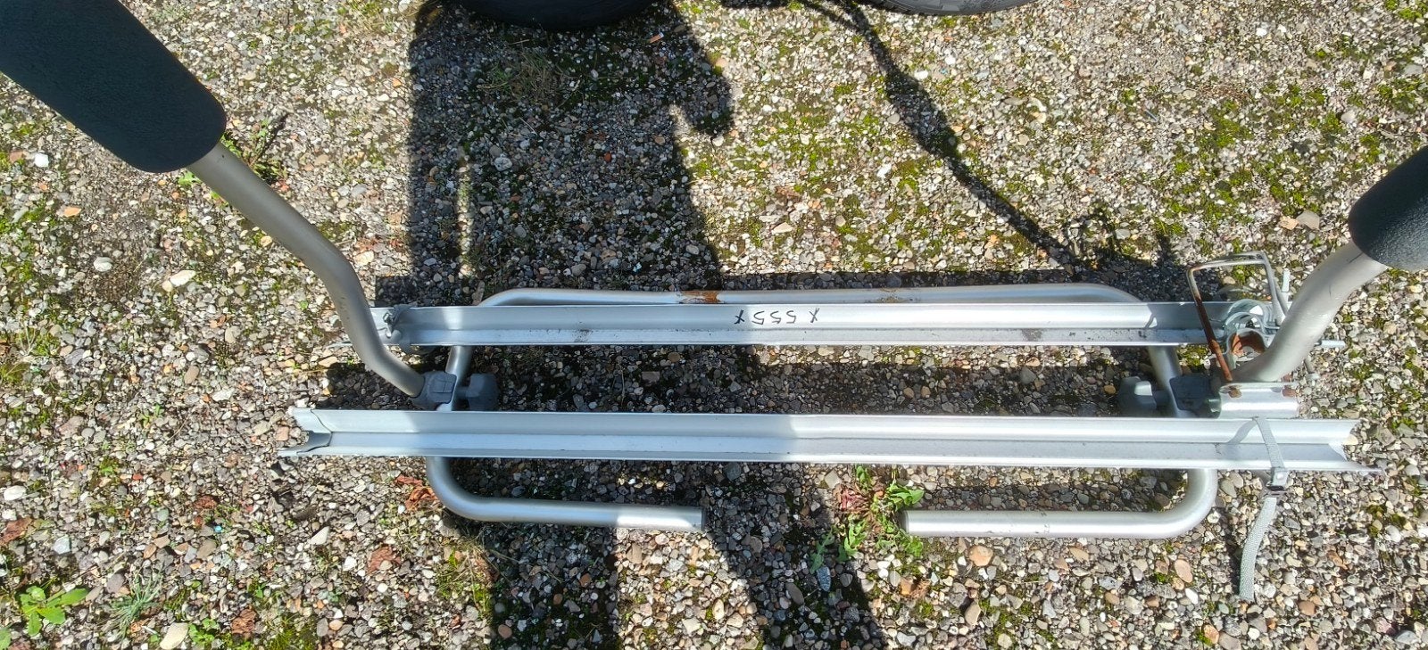 Fietsendrager voor caravan - Gebruikt, Ophalen of Verzenden, 2 fietsen, Gebruikt, Trekhaakdrager