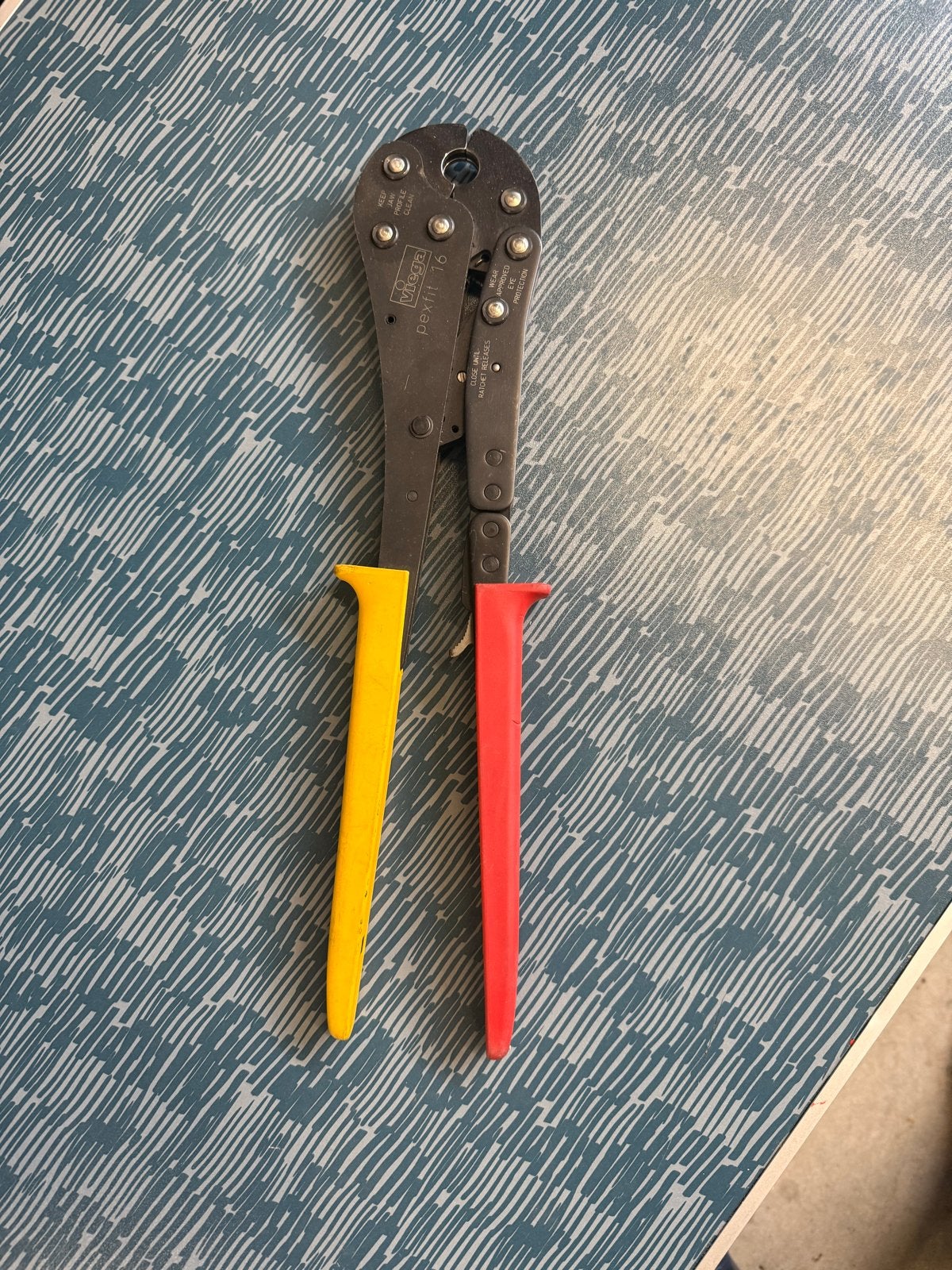 Viega Pexfit 16 handperstang, Ophalen of Verzenden, Gebruikt