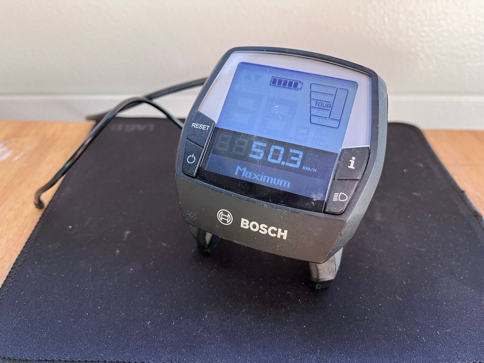 Bosch Intuvia fietscomputer display met stuurhouder, Ophalen of Verzenden, Gebruikt