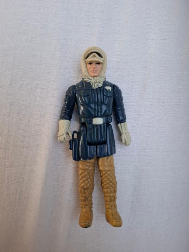 star wars vintage Han Solo Hoth Battle gear, Ophalen of Verzenden, Gebruikt, Actiefiguurtje