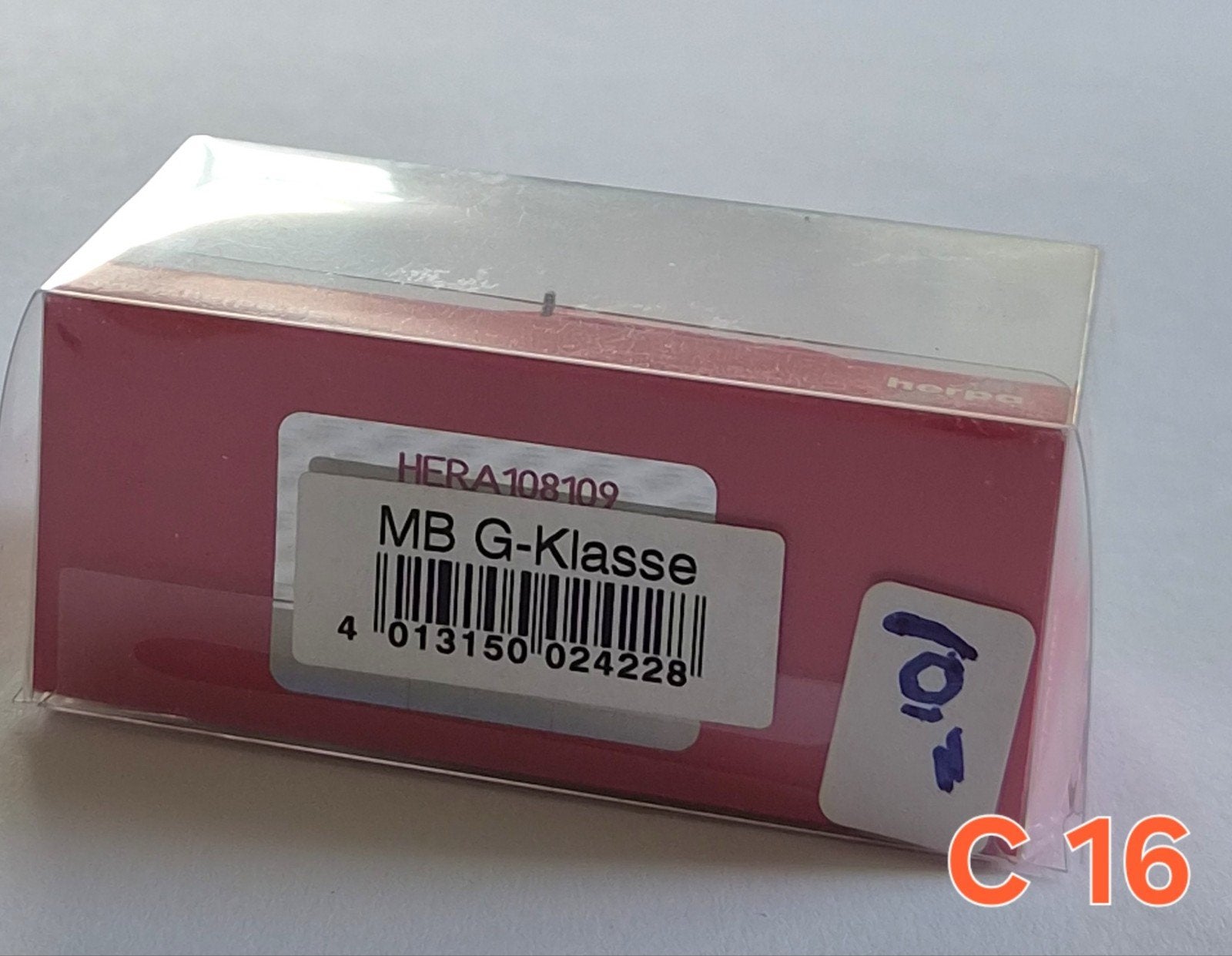 Herpa MB G-Klasse Miniatuur Auto - Nieuw in Doos, Ophalen of Verzenden, Nieuw, Auto