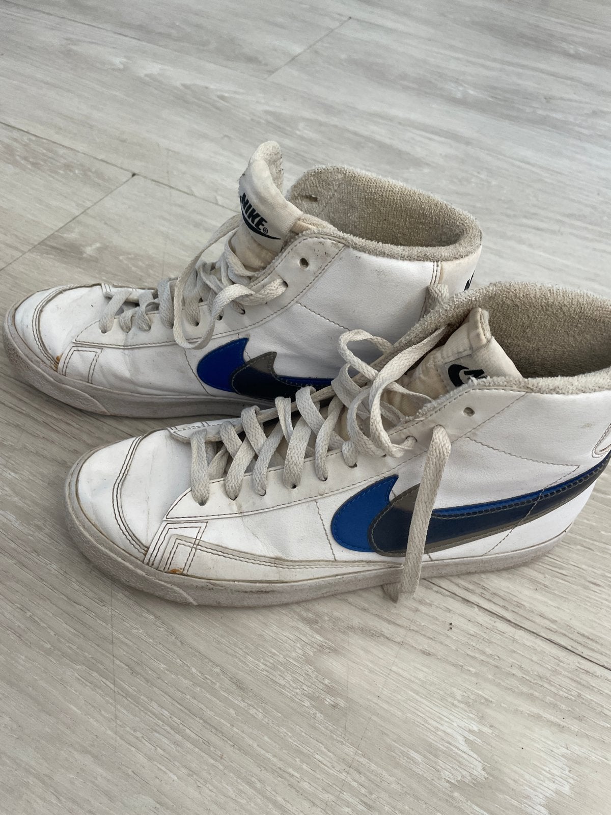 Nike Blazer Mid '77 Vintage sneakers - maat 40, Ophalen, Gedragen, Wit, Sneakers of Gympen