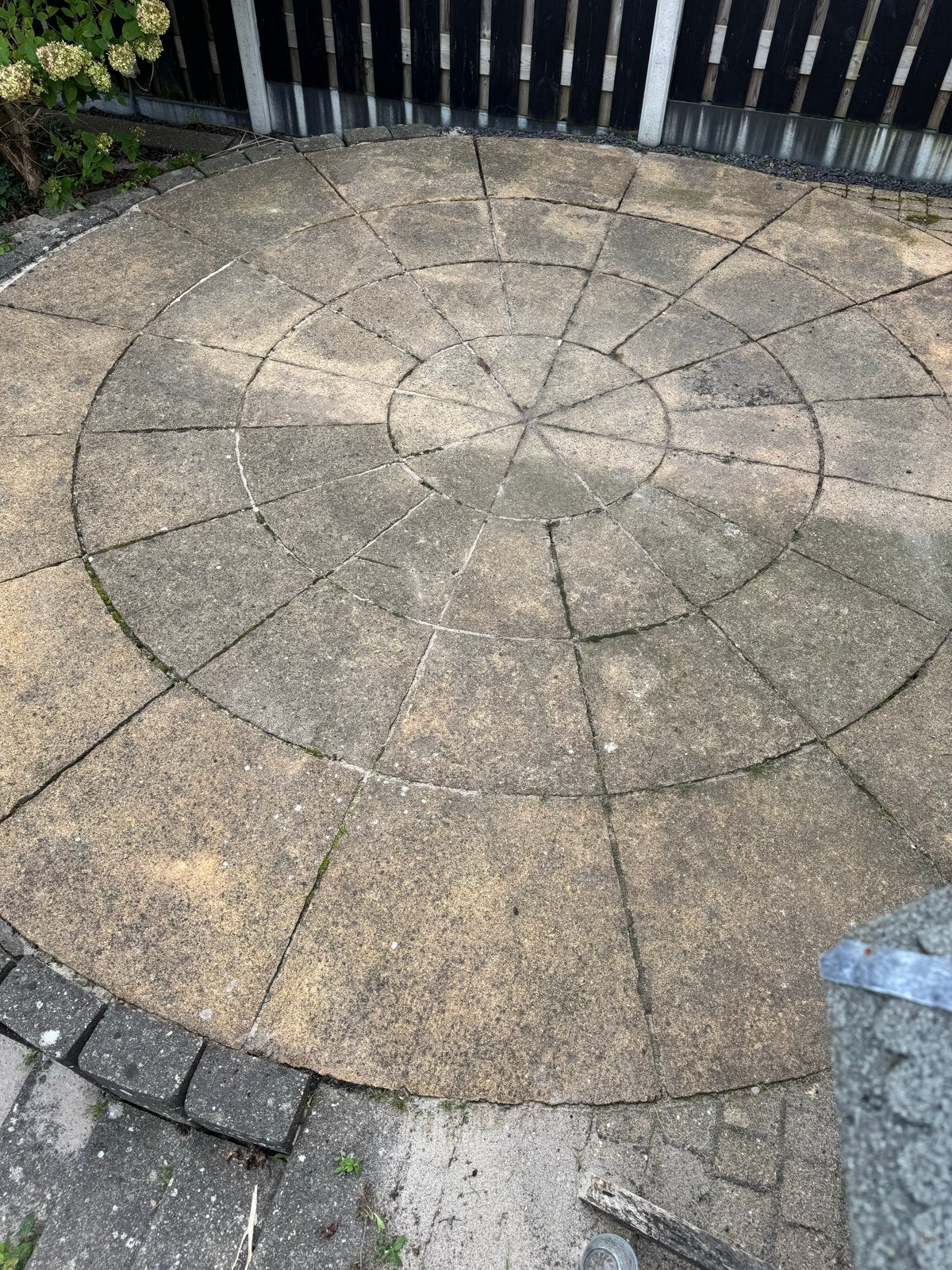 Cirkel tegels diameter 190cm, Gebruikt, Ophalen of Verzenden, Minder dan 5 m², Vloertegels