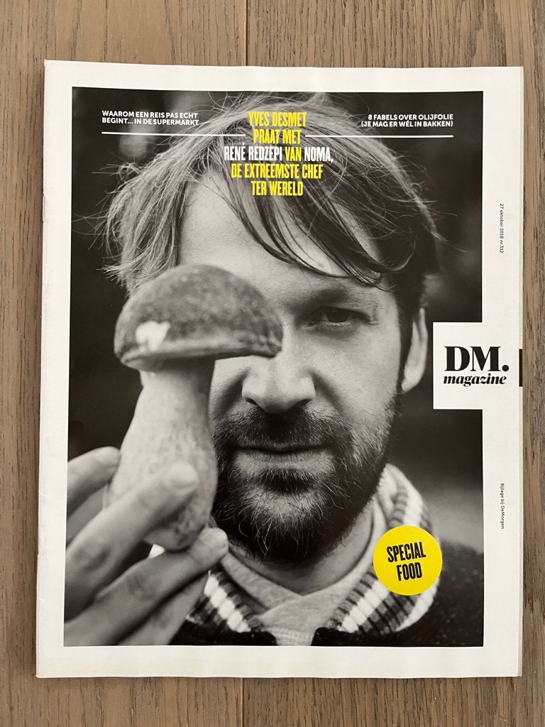 RENE REDZEPI (NOMA) - coverstory DM Magazine * 2018 * NIEUW, Ophalen of Verzenden, Nieuw, Glossy