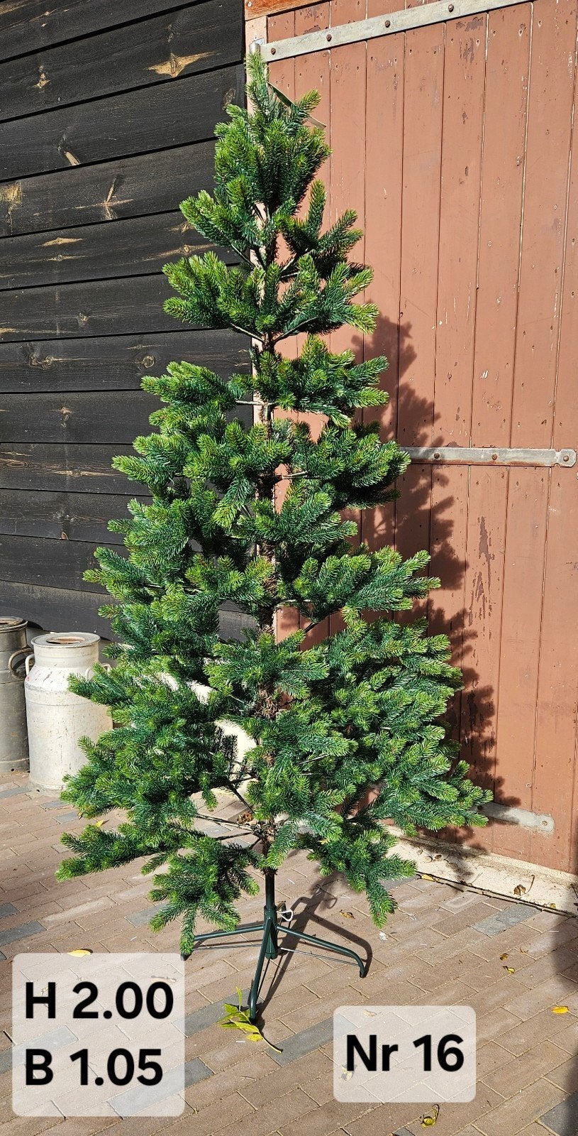 Kerstboom kunst, Ophalen, Zo goed als nieuw