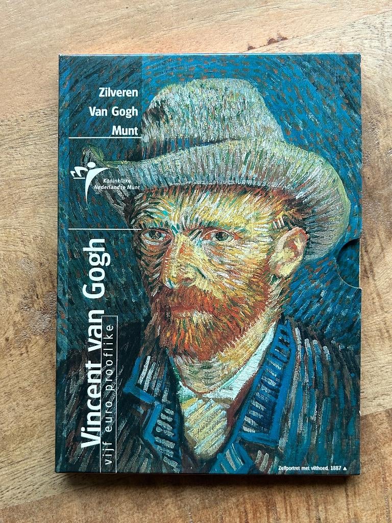 Zilveren 5 euro Vincent van Gogh, Ophalen of Verzenden, Koningin Beatrix, Euro's