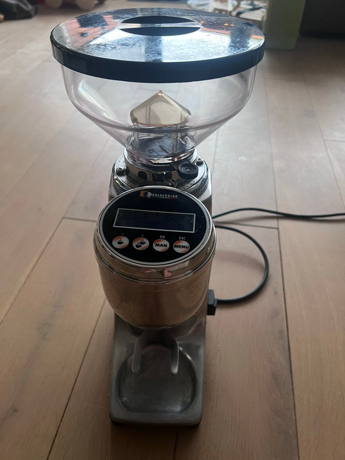 Quamar Q50S Koffiemolen, Gebruikt, Overige modellen, 10 kopjes of meer, Koffiebonen