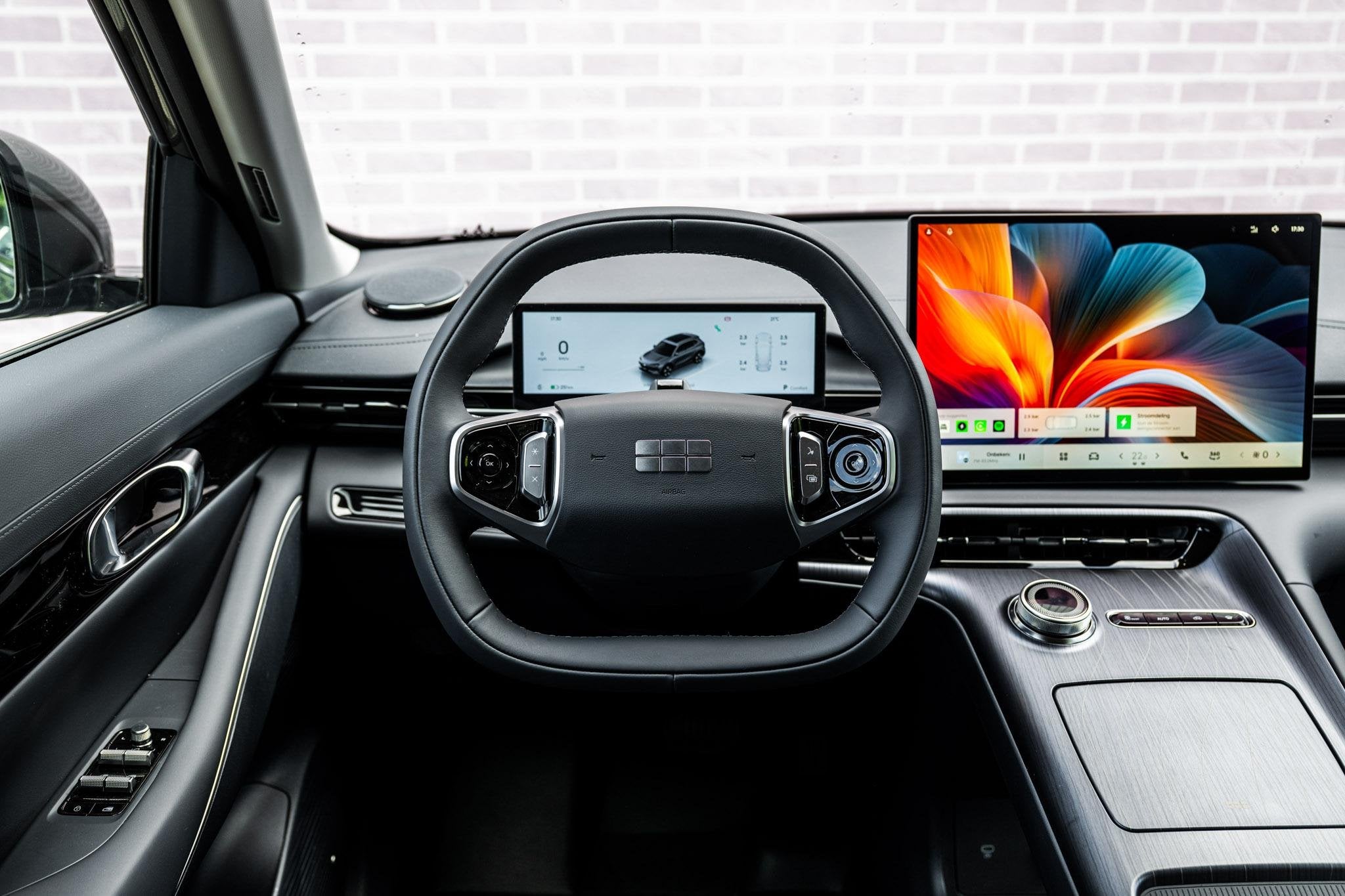 Geely E5 Pro+ 68 kWh | Apple carplay | Adaptive Cruise Contr, Auto's, 750 kg, Blauw, SUV of Terreinwagen, Zilver of Grijs