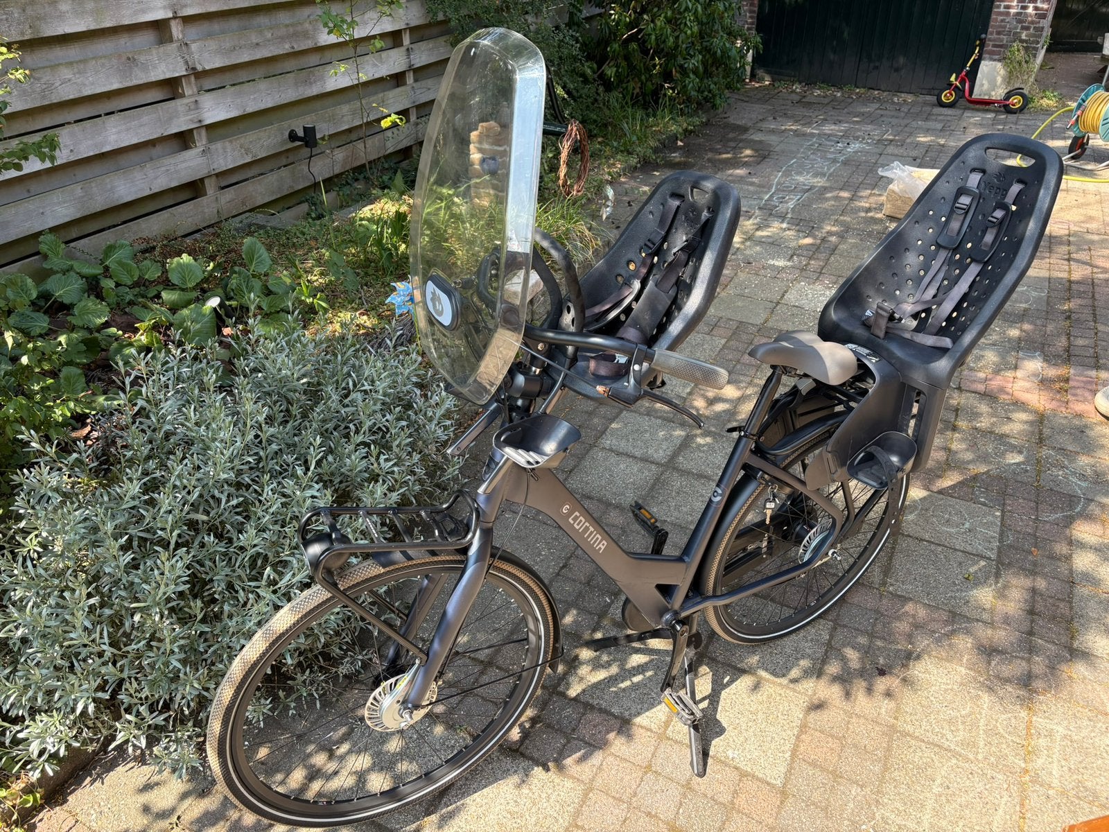 Cortina Common Family moederfiets D50, 2 zitjes, Versnellingen, Zo goed als nieuw, 50 tot 53 cm