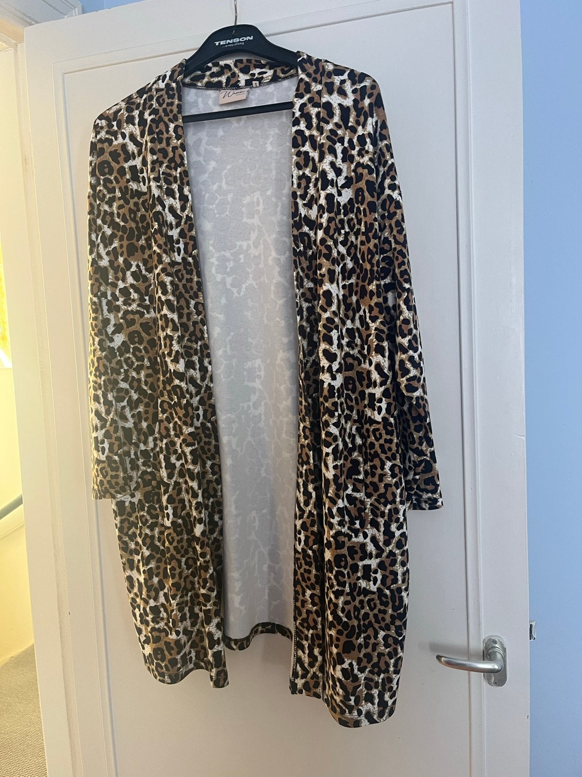 Wasabi Concept Leopard Print Vest - Maat M, Kleding | Dames, Ophalen of Verzenden, Zo goed als nieuw, Maat 38/40 (M), Overige kleuren