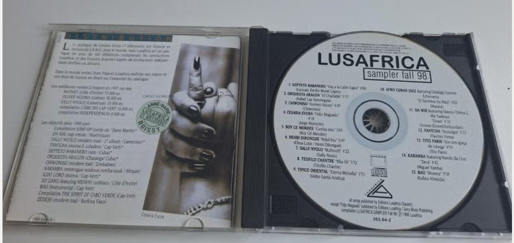 Lusafrica Sampler CD - Wereldmuziek, Ophalen of Verzenden, Zo goed als nieuw, Album, Caribisch
