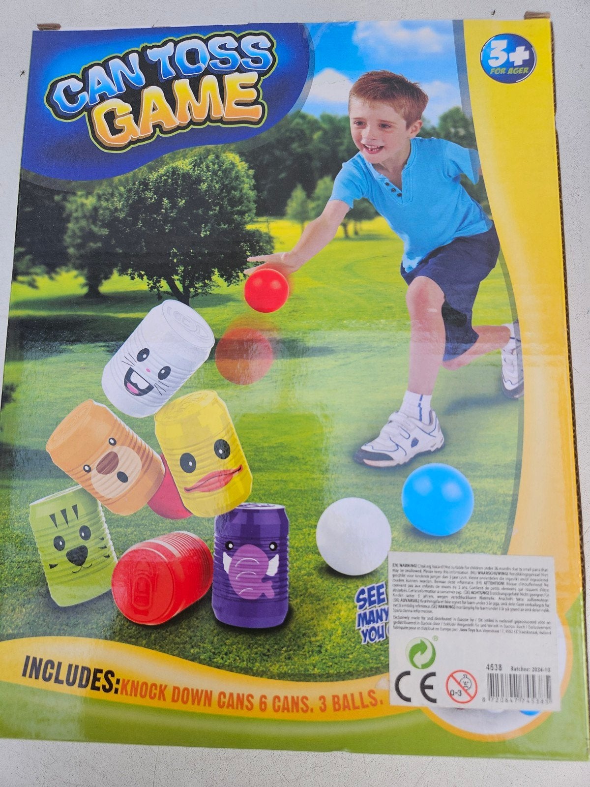 Can Toss Game - Blikgooien voor Kinderen, Ophalen of Verzenden, Nieuw