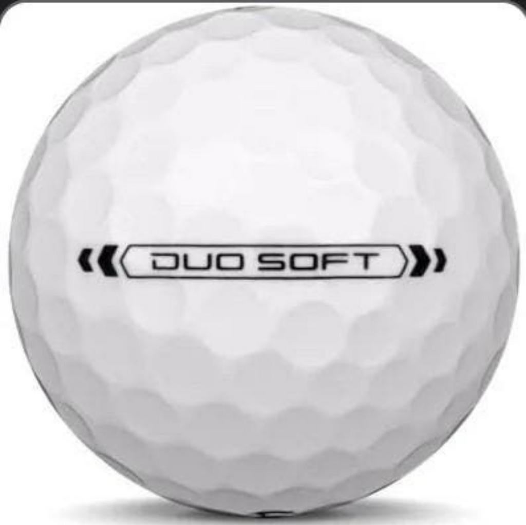 50x Wilson Duo Soft golfballen -AAA, Ophalen of Verzenden, Zo goed als nieuw, Bal(len)