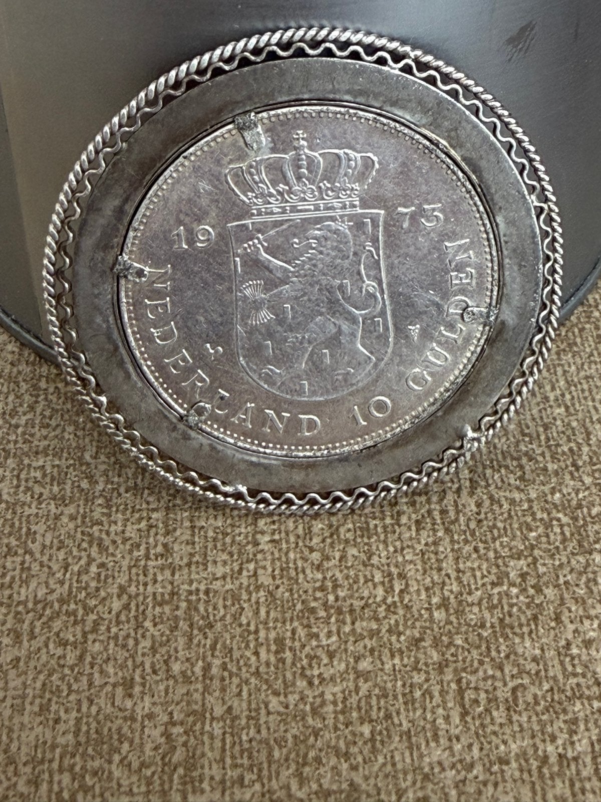 Zilveren 10 Gulden Juliana 1973 - 25-jarig Jubileum, Postzegels en Munten, Munten | Nederland, Losse munt, 10 gulden, Koningin Juliana