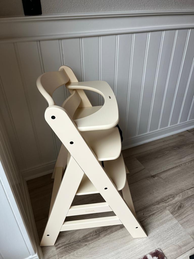 Hauck Meegroeistoel met Wipstoeltje en Accessoires, Kinderen en Baby's, Kinderstoelen, Ophalen, Zo goed als nieuw, Meegroeistoel