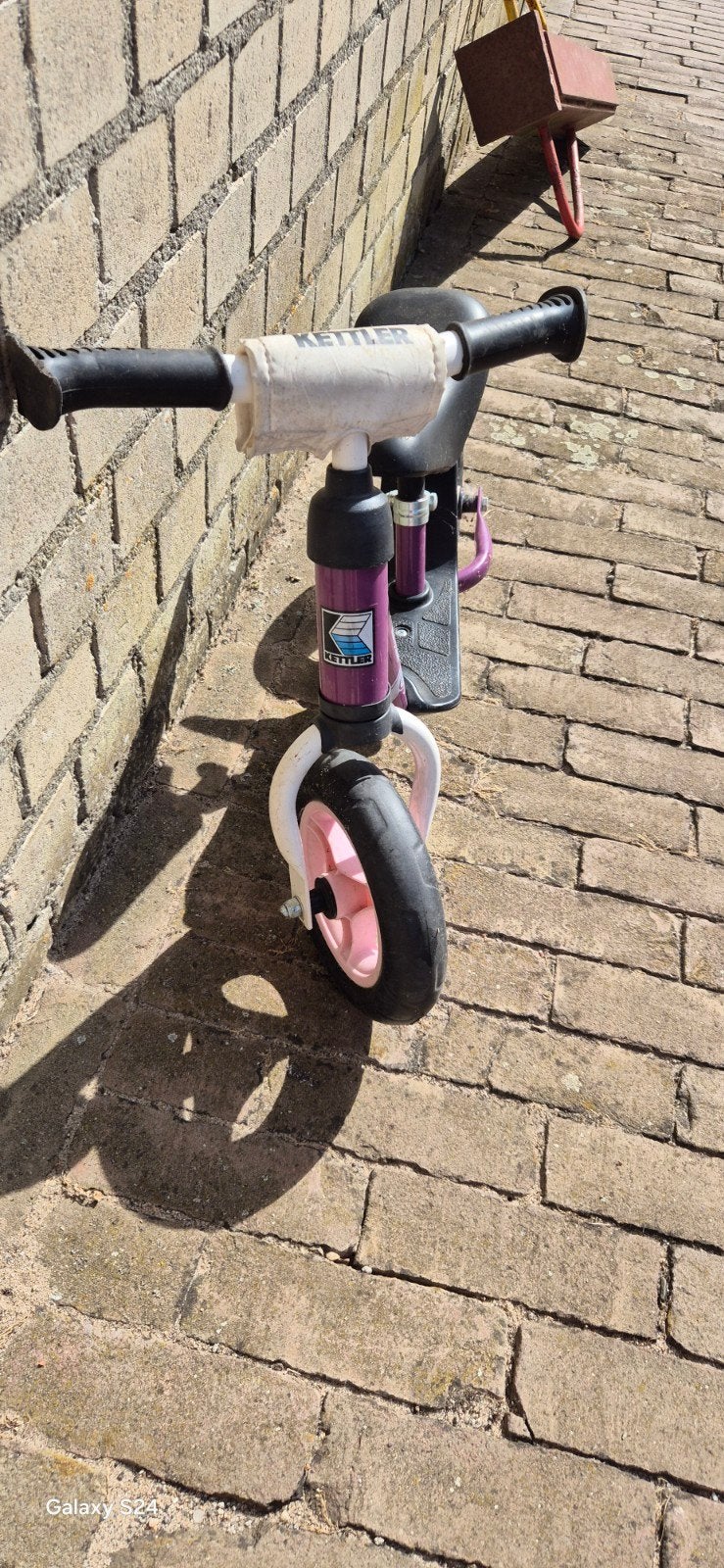 loopfiets merk kettler, Ophalen