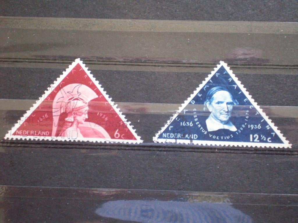 Nederland nvph 287-288 gebruikt (S 678)..€ 0,20, Verzenden