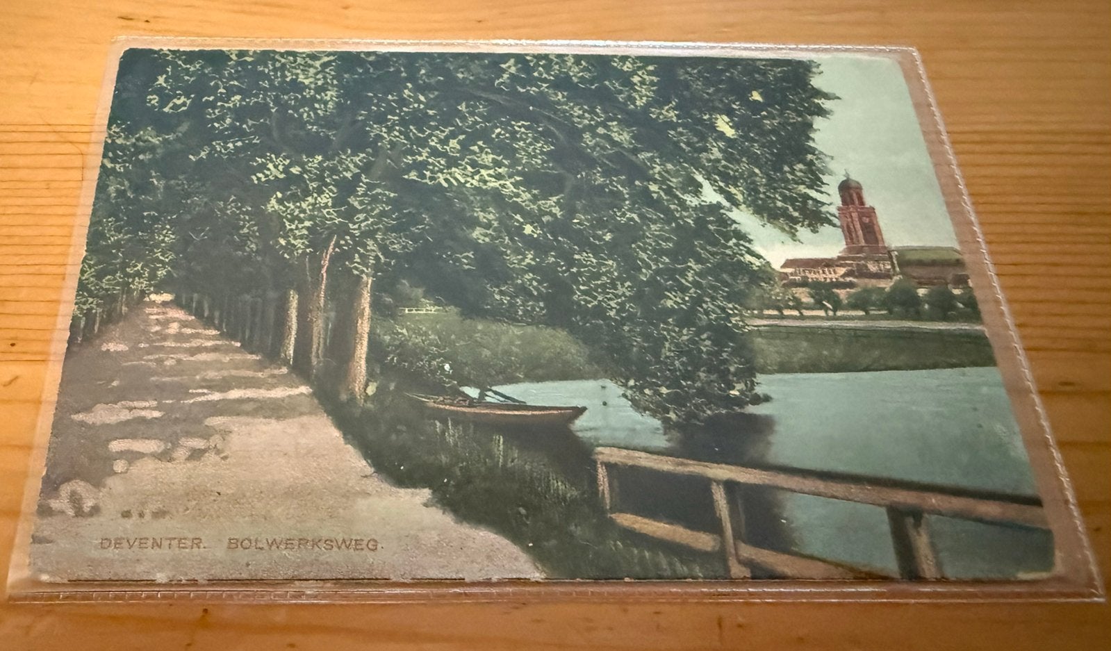 Ansichtkaart Deventer Bolwerksweg, Ophalen of Verzenden, Voor 1920, Overijssel