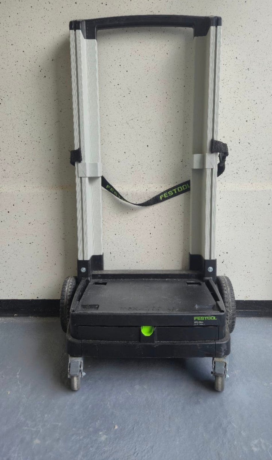 Festool transportwagen, Ophalen, Elektrisch, Bovenfrees