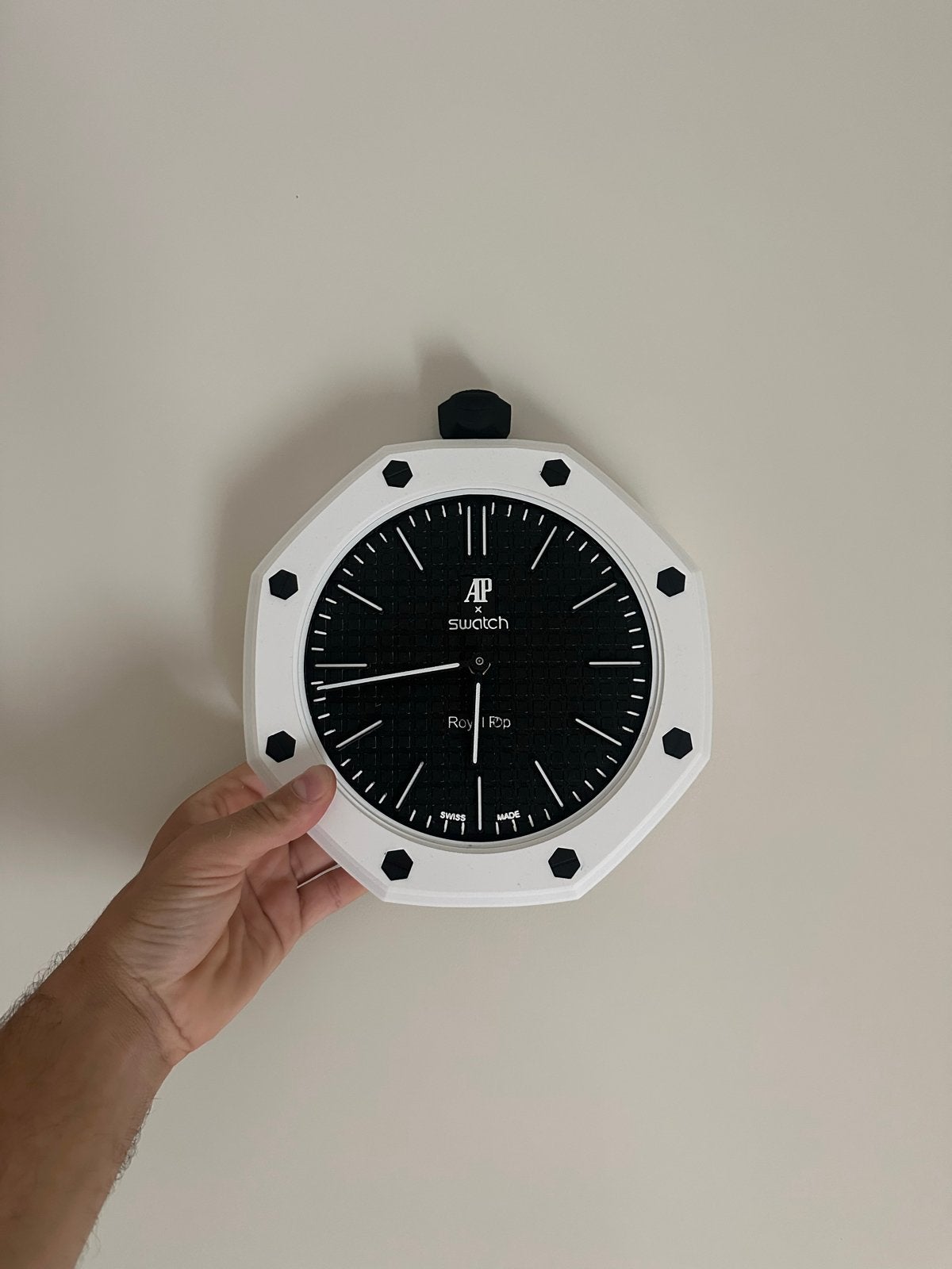 Ocho Negro Swatch x Audemars Piguet Royal Pop Wandklok, Verzenden, Nieuw