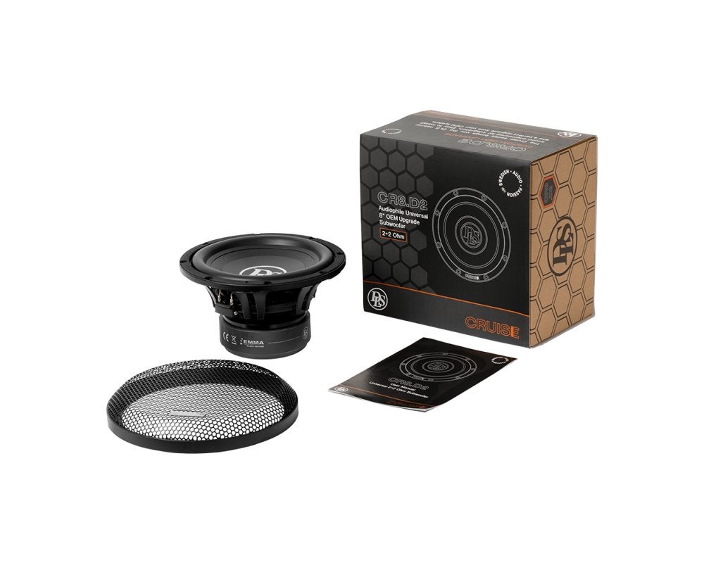 DLS Cruise CR8.D2 / 610CR8D2 8'' subwoofer 20cm /8 inch, Auto diversen, Autospeakers, Info@optimount.nl, Nieuw, Ophalen of Verzenden