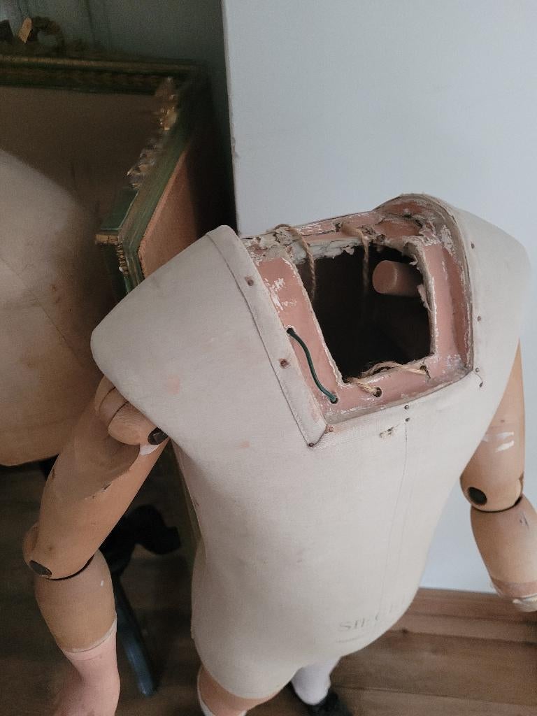 Antiek Siegel paspopje, Antiek en Kunst, Ophalen
