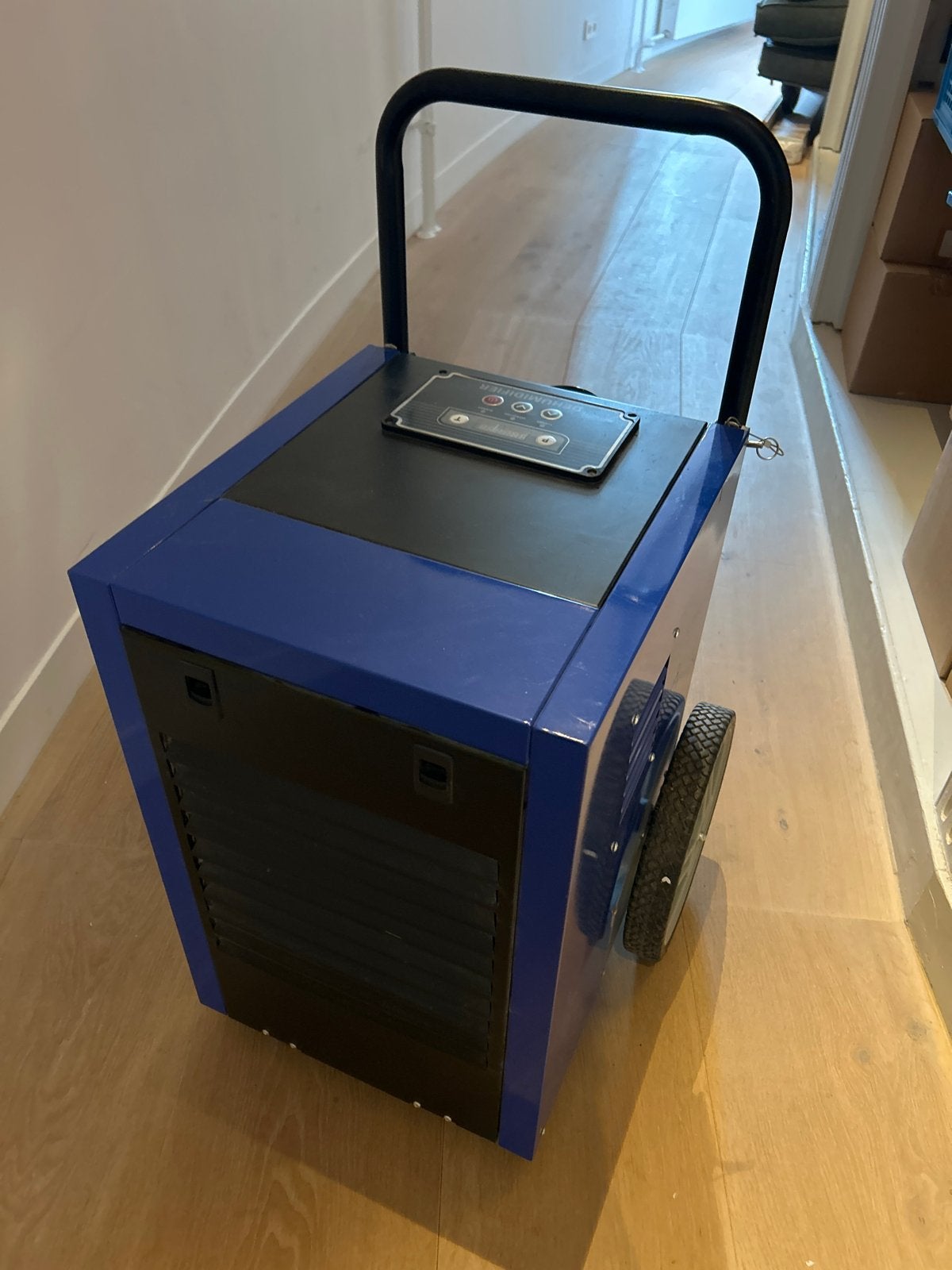 HBM Machines IRONMEN 50L/dag Luchtontvochter, Witgoed en Apparatuur, Ophalen, Zo goed als nieuw, Luchtontvochter