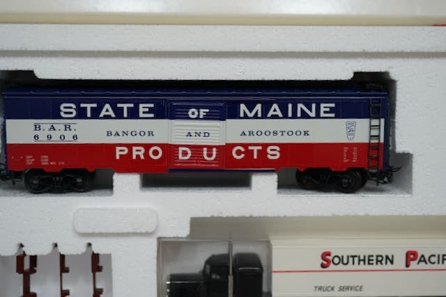 Marklin 4863 - State of Maine, Columbus & Southern Pacific, Overige merken, Treinset, Gelijkstroom of Wisselstroom, Nieuw