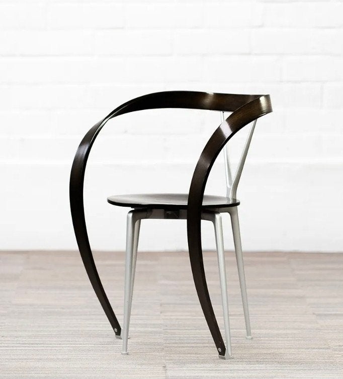3 Cassina revers stoelen, Ophalen, Zwart, Design, Modern, Zo goed als nieuw