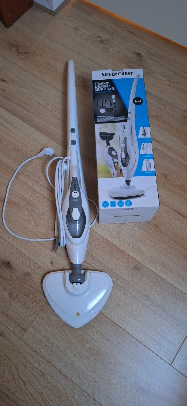 SilverCrest 2-in-1 Stoommop & Handstoomreiniger, Ophalen, Zo goed als nieuw