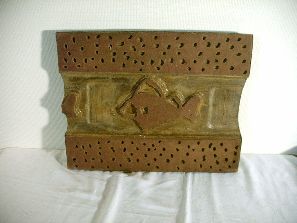 Houten behangstempel., Ophalen of Verzenden