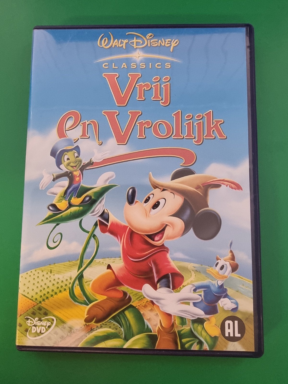 Walt Disney Classics: Vrij en Vrolijk (DVD), Avontuur, Alle leeftijden, Ophalen of Verzenden, Zo goed als nieuw