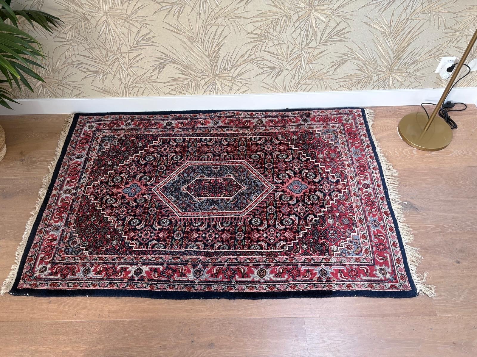 Perzisch tapijt, handgeknoopt 190x120, Huis en Inrichting, Stoffering | Tapijten en Kleden, Ophalen, Gebruikt, Rechthoekig, Rood