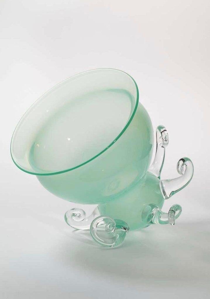 Neil Wilkin, Uniek glazen object, octopus, 1994, Antiek en Kunst, Ophalen