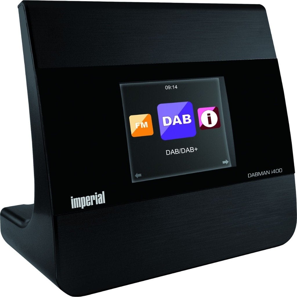 Imperial DABMAN i400 – DAB+ / FM – Bluetooth Zwart, Ophalen, Zo goed als nieuw, Wereldontvanger