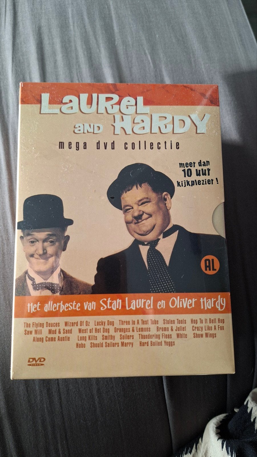 Laurel and Hardy dvd box nieuw in seal, Alle leeftijden, Ophalen of Verzenden, Nieuw in verpakking, Tv-programma of Sketches