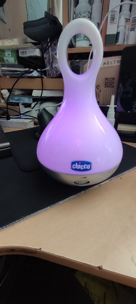 Chicco Magic Lantern lamp, Gebruikt, Ophalen of Verzenden, Wit, Draadloos