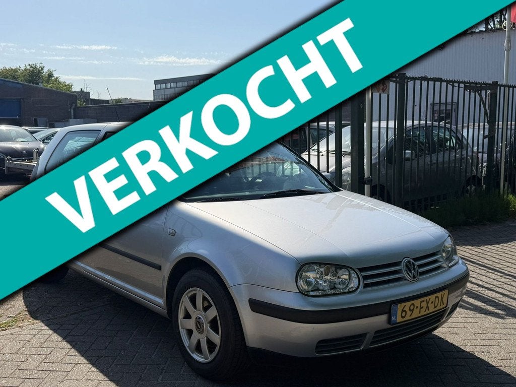 Volkswagen Golf 2.0 Trendline 1e eigenaar airco elektrische, Gebruikt, 4 cilinders, 1984 cc, 116 pk