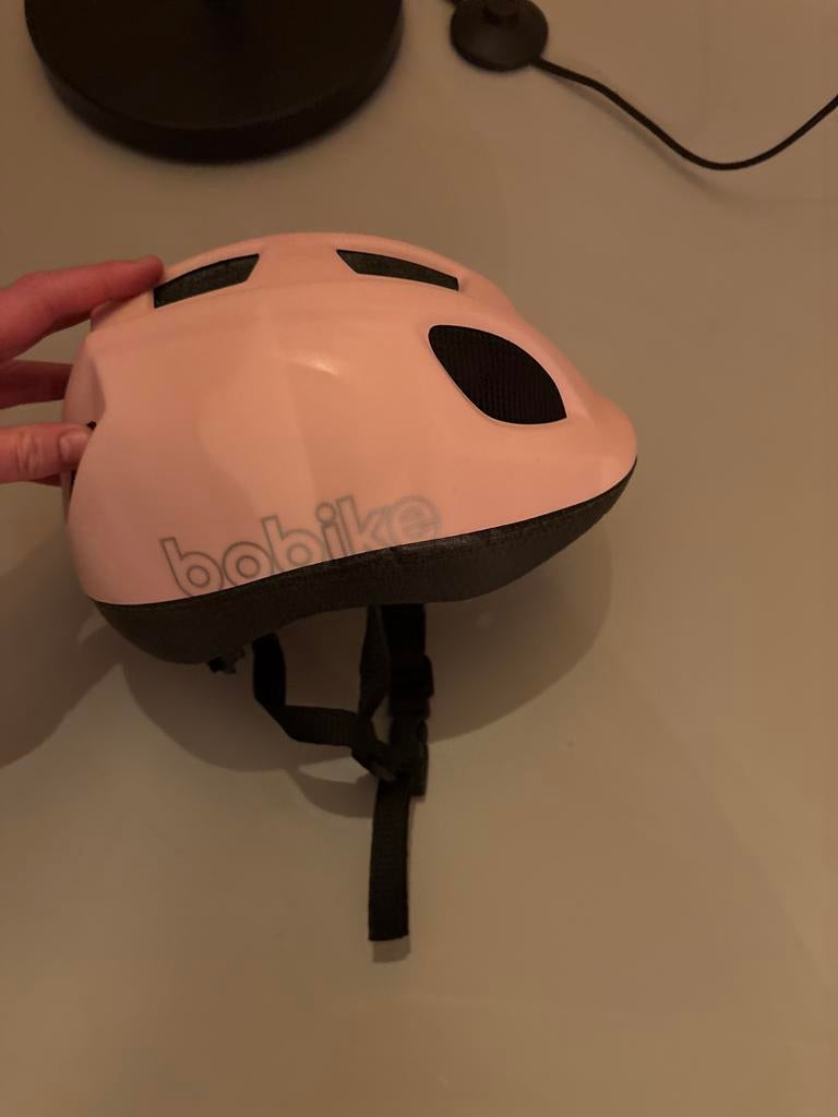 Bobike kinderfietshelm roze 46-53 cm, Ophalen, Gebruikt, Overige maten, Jongen of Meisje